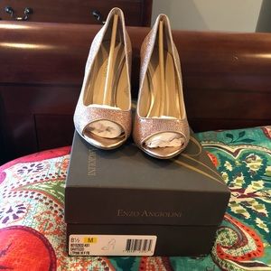 Enzo Angliolini Vitizzo Heels- Light Pink